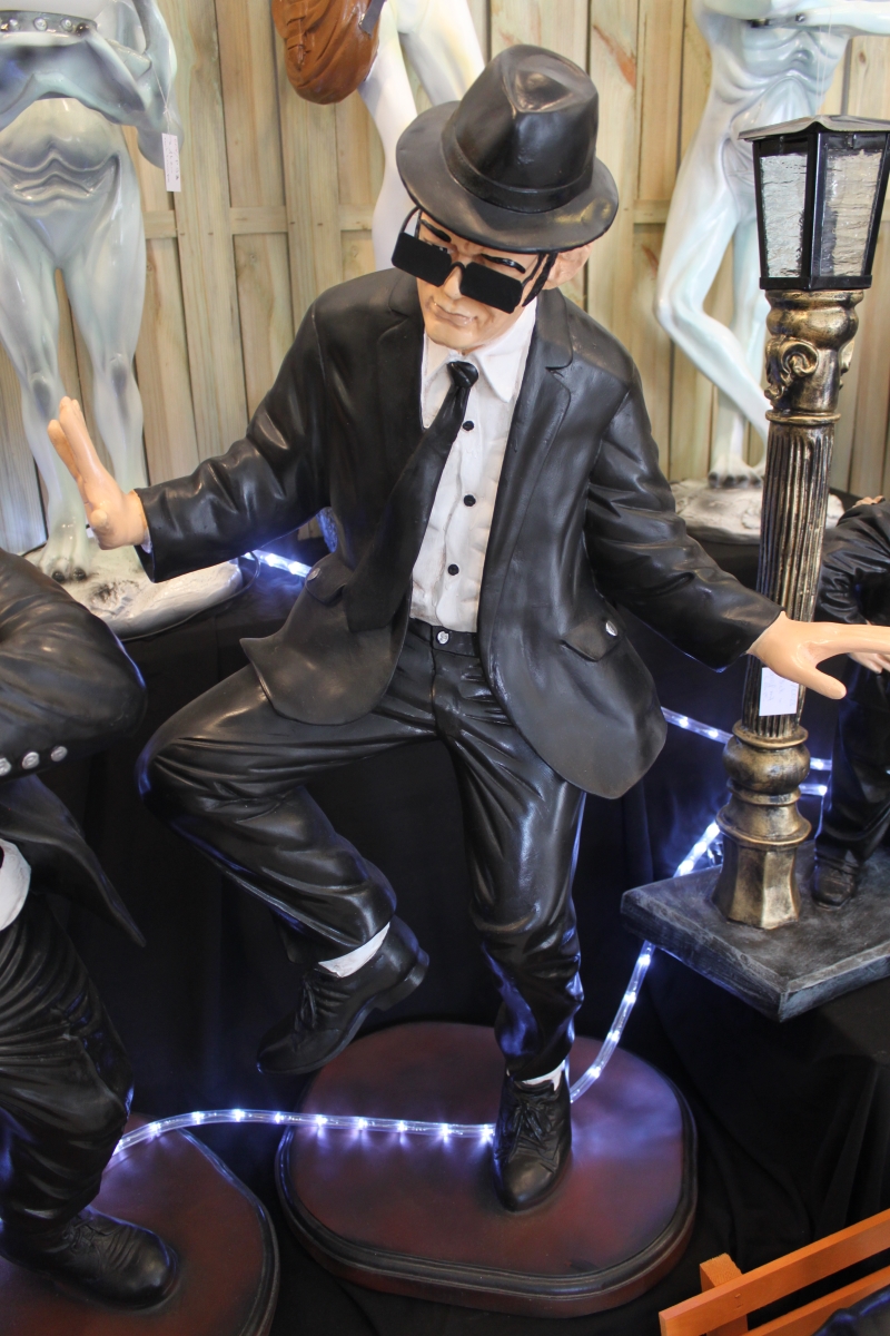 Spassprofi 2 x Blues Brothers Set Hut und Brille für Blues Brother Kostüm  Karneval Mottoparty : : Spielzeug