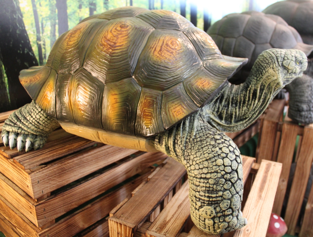 3 Schildkröten Garten Deko Aus Harz - Wetterfest Für Teich & Balkon